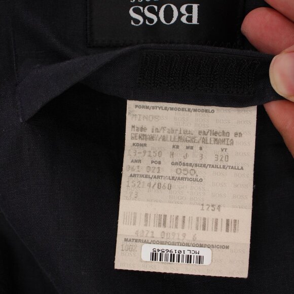 Hugo Boss Sport Coat mens 40 Solbiati Linen 3 Button patch pockets unstructured - Picture 13 of 13